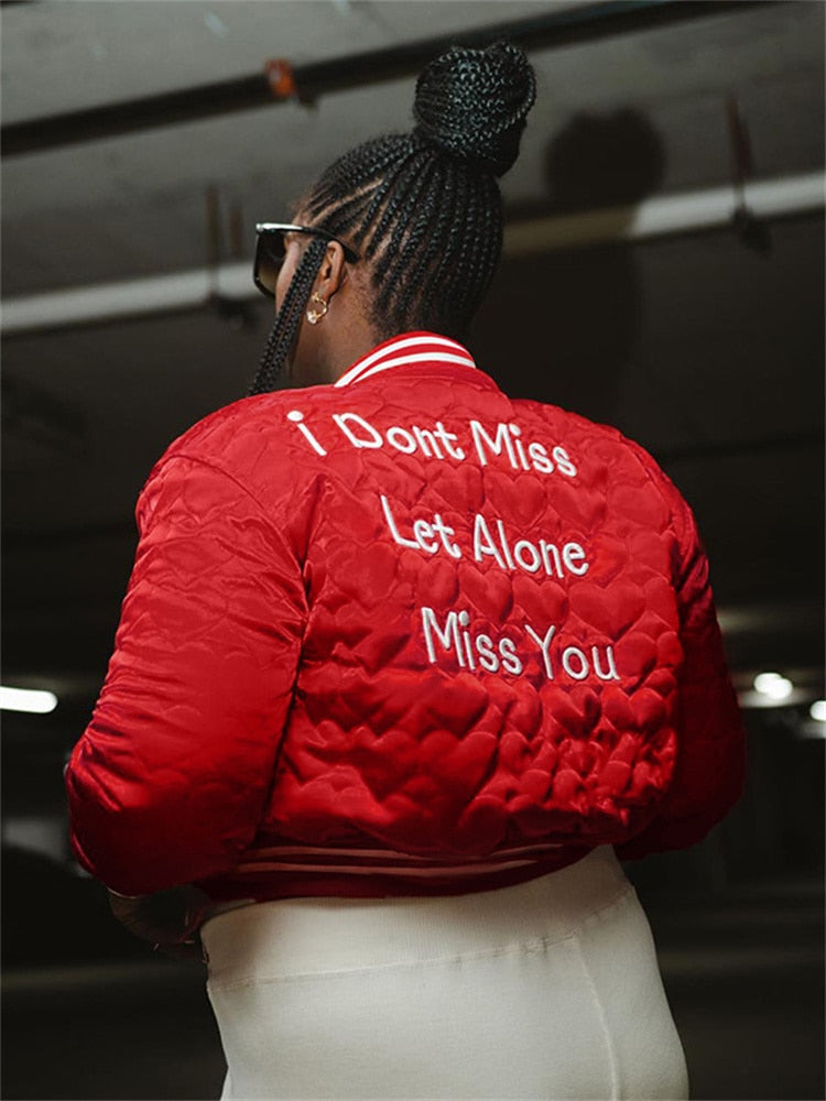 "I Don't Miss, Let Alone Miss You" Heart Bomber