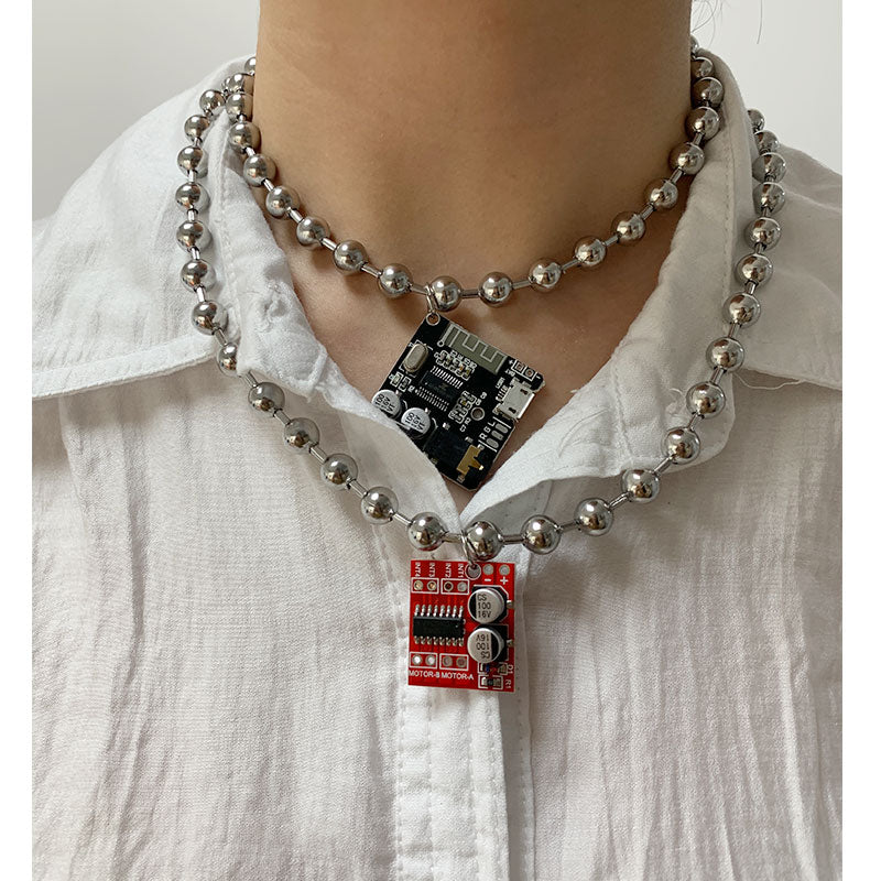 Circuit Board Necklace