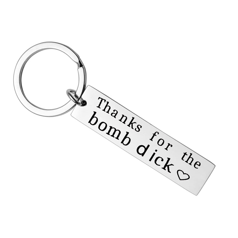 Thanks for the BOMB Dick Keychain