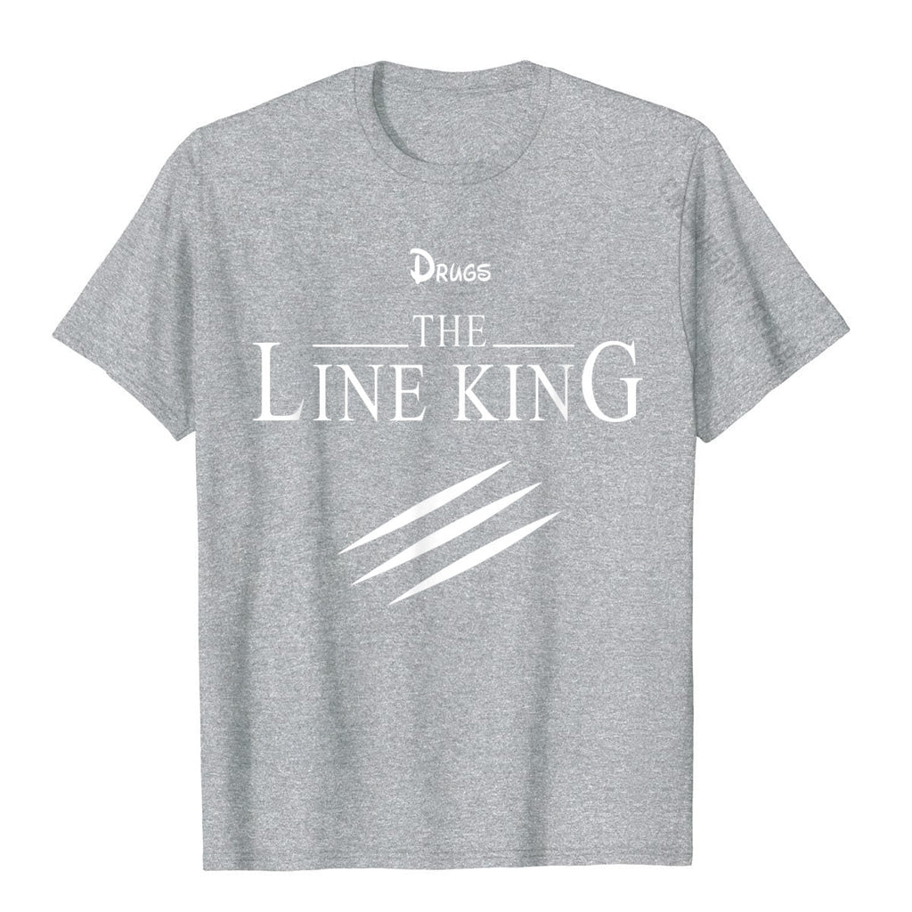 Drugs The Line King Tee
