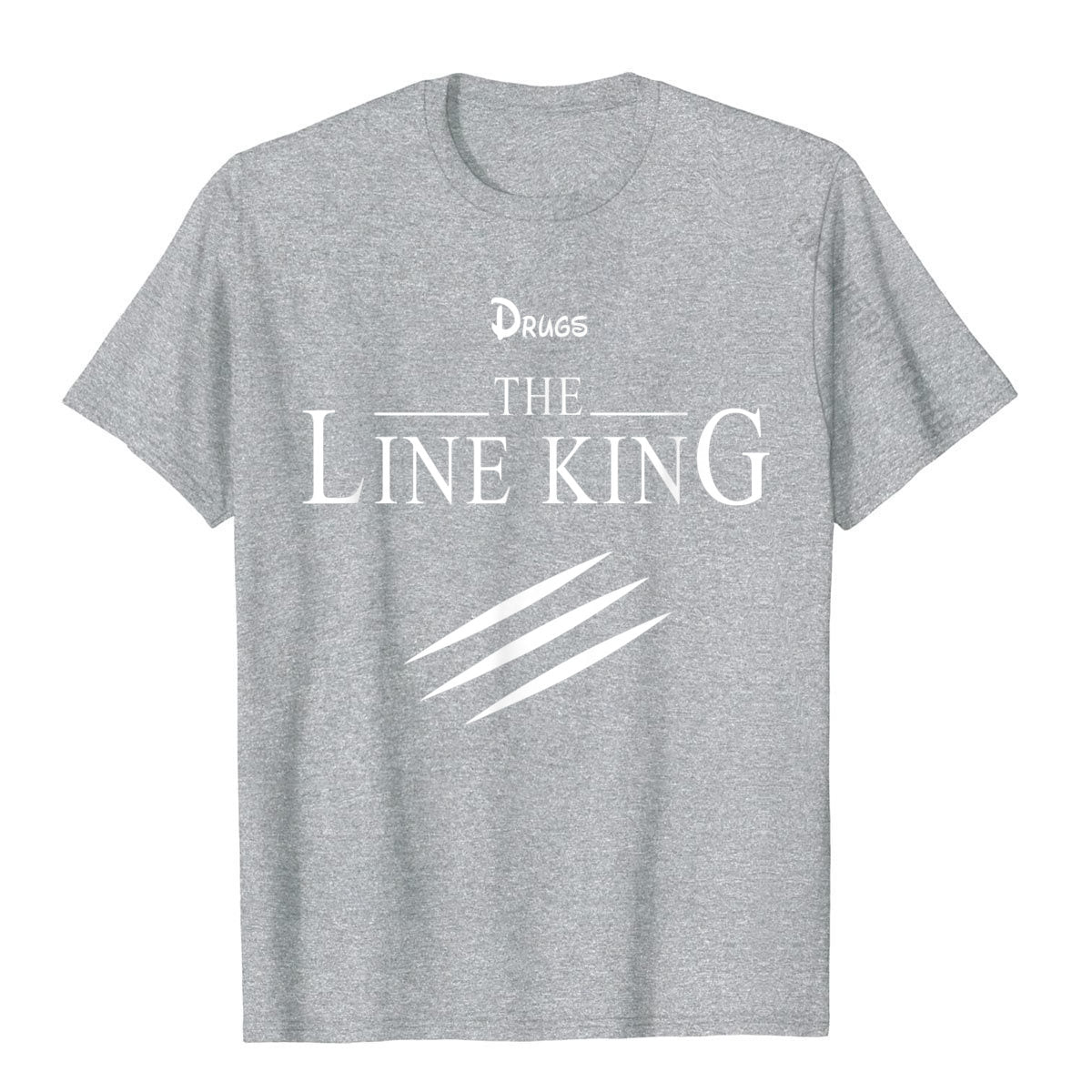 Drugs The Line King Tee