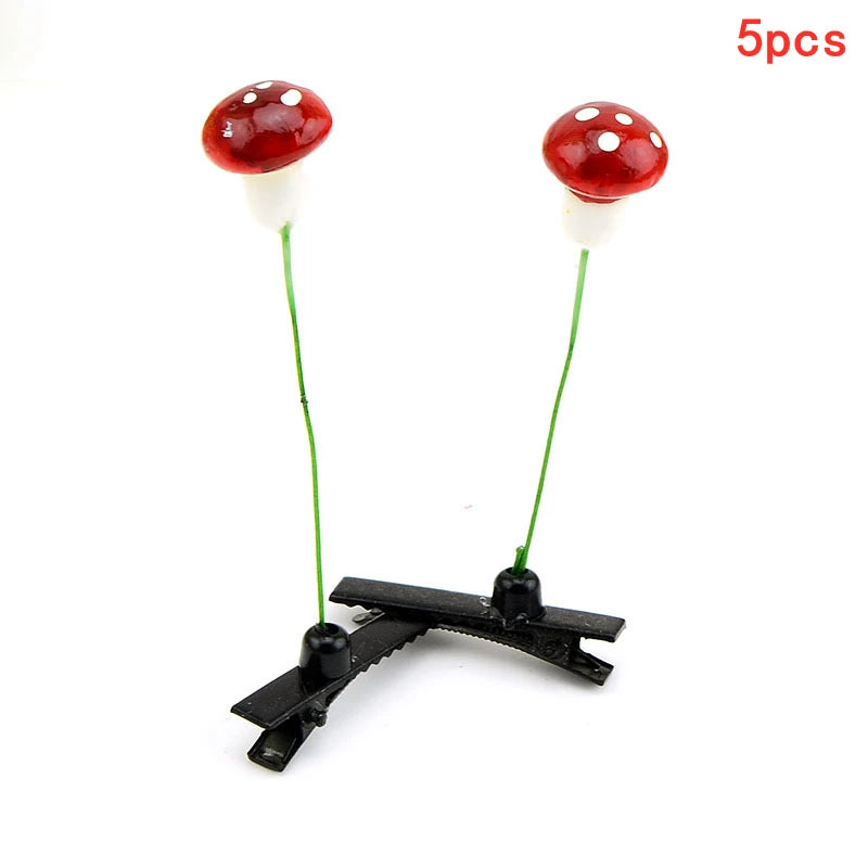 5Pcs Bean Sprouts Hair Clips