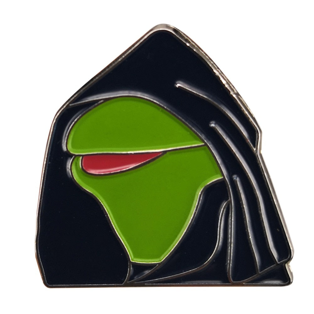 Pepe + Kermit Pins & Keychains