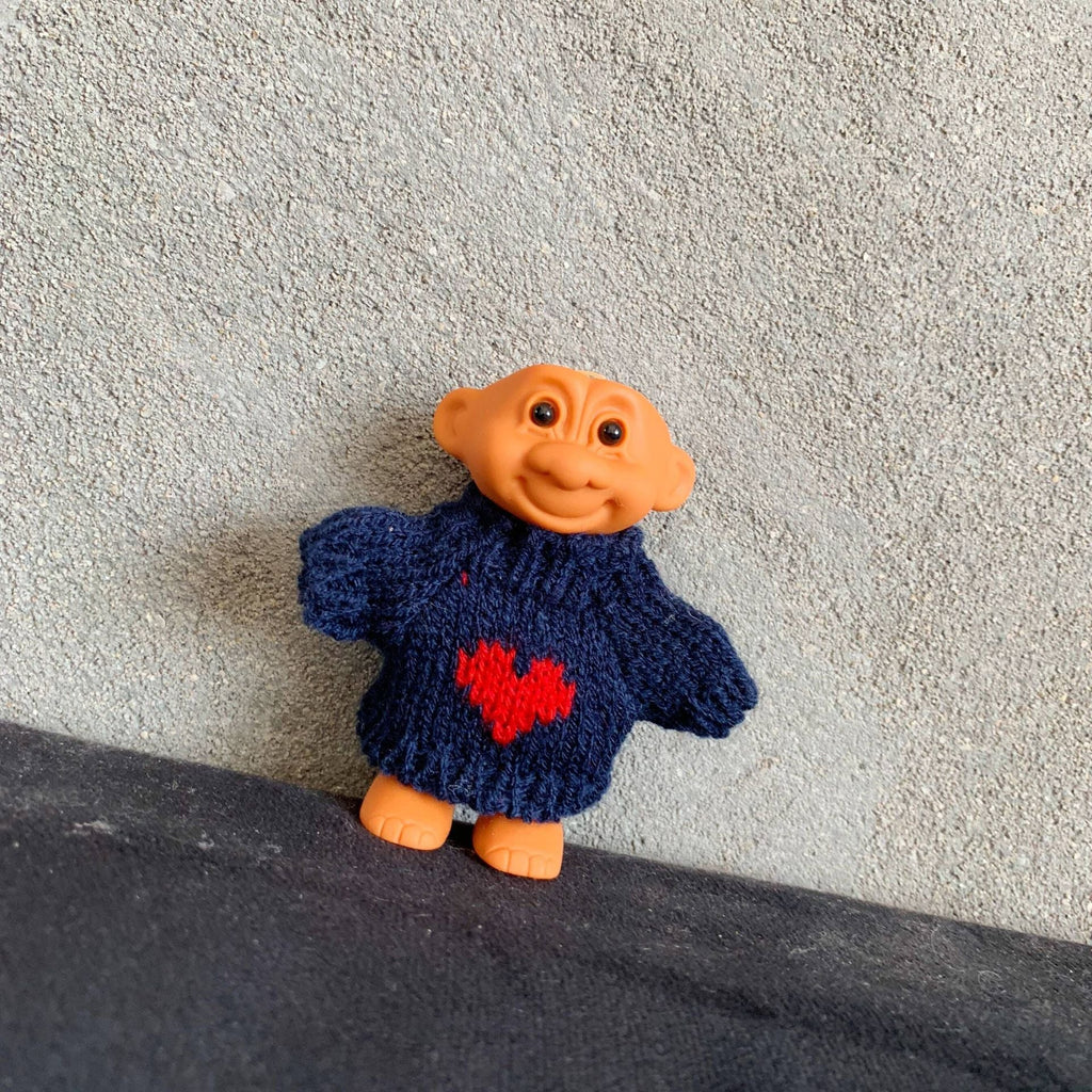 Rubber Troll Cigarette Lighter Holder