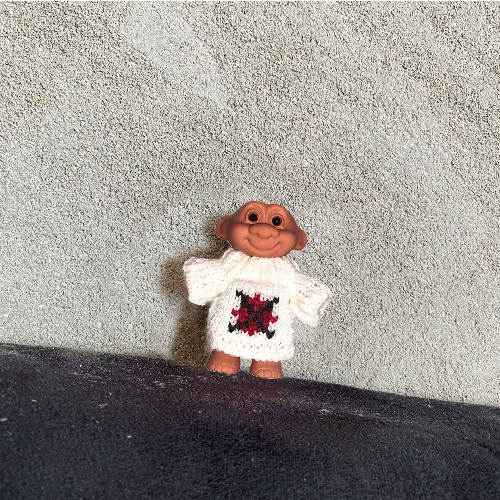 Rubber Troll Cigarette Lighter Holder