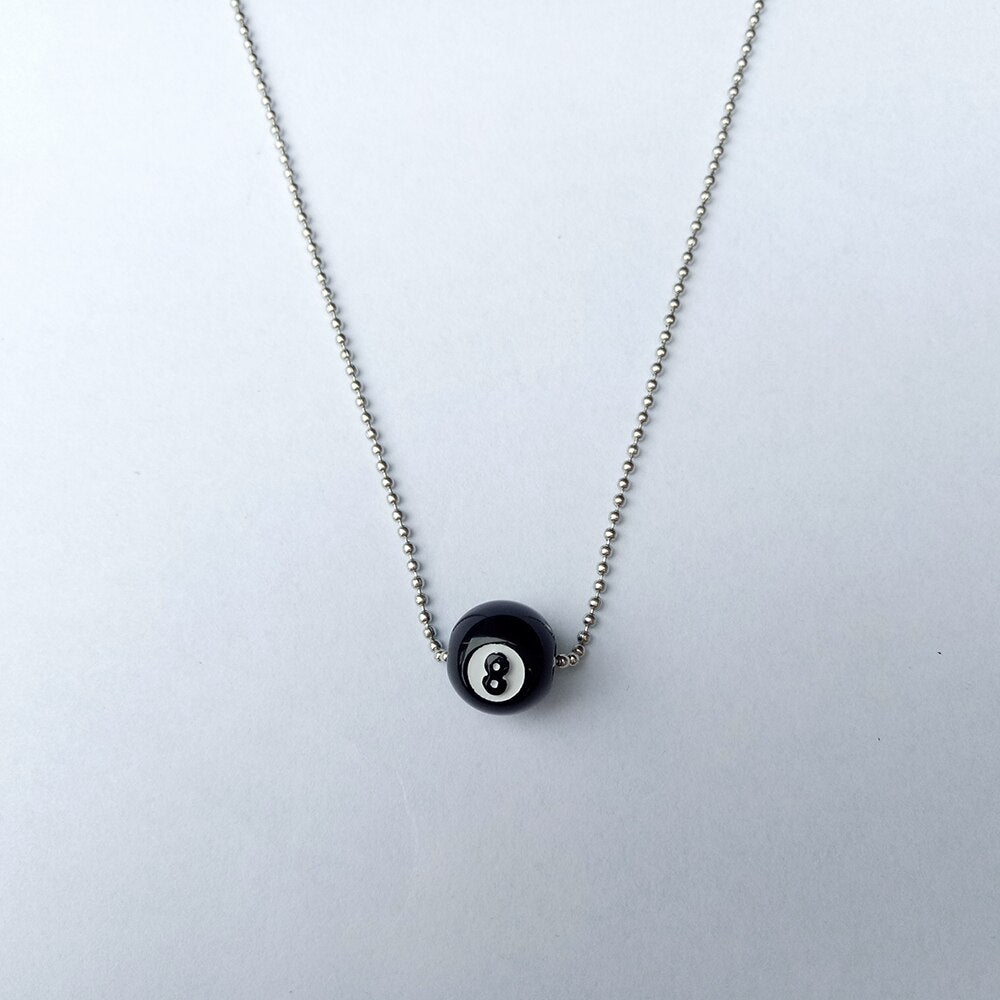 Eight Ball Necklace