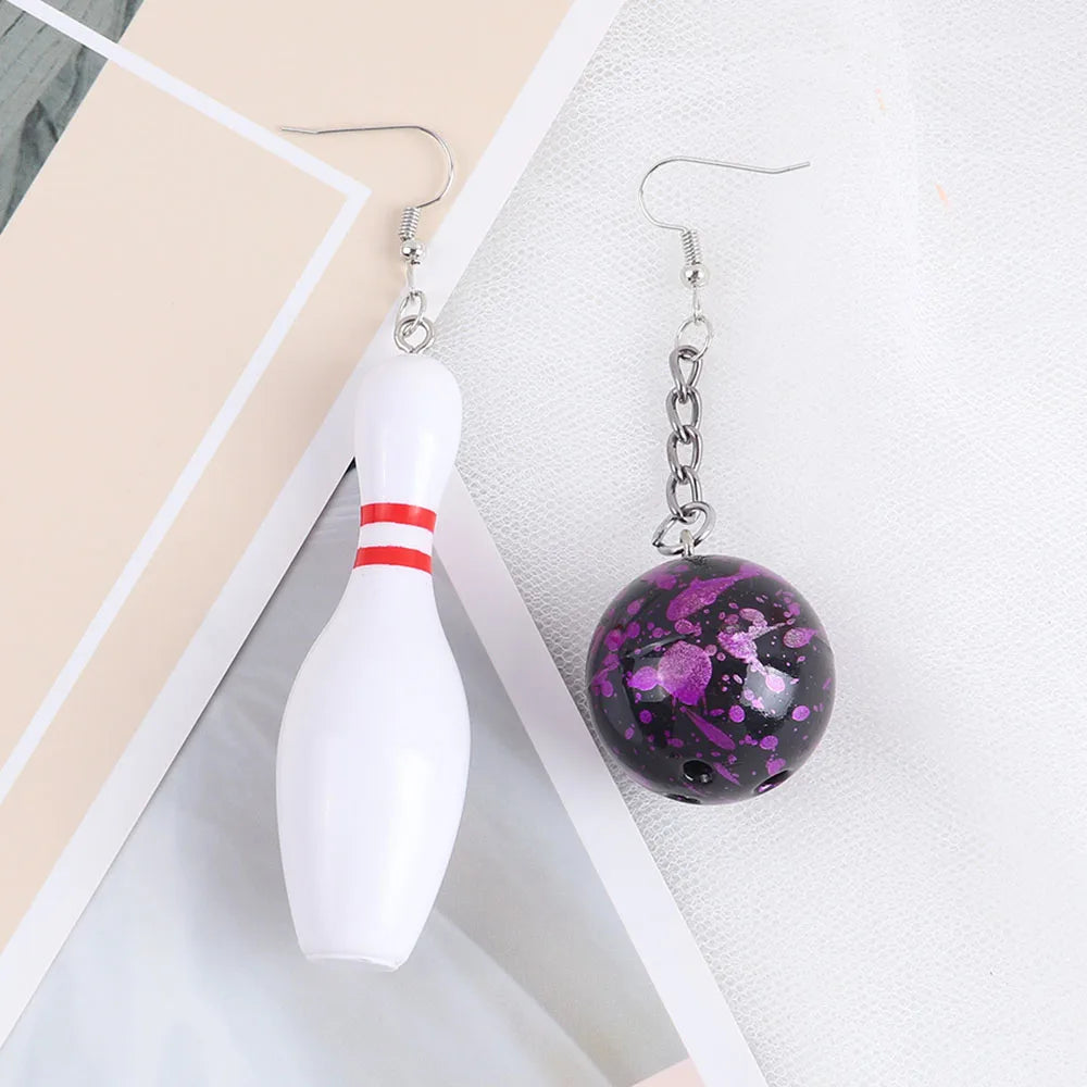 Bowling Earrings
