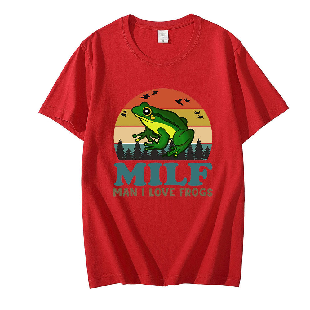 MILF Man I Love Frogs Tee