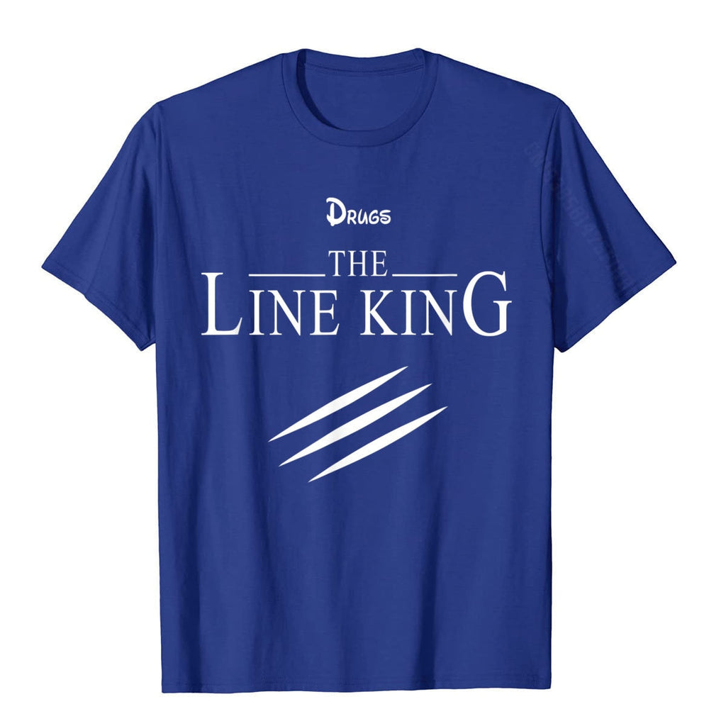 Drugs The Line King Tee