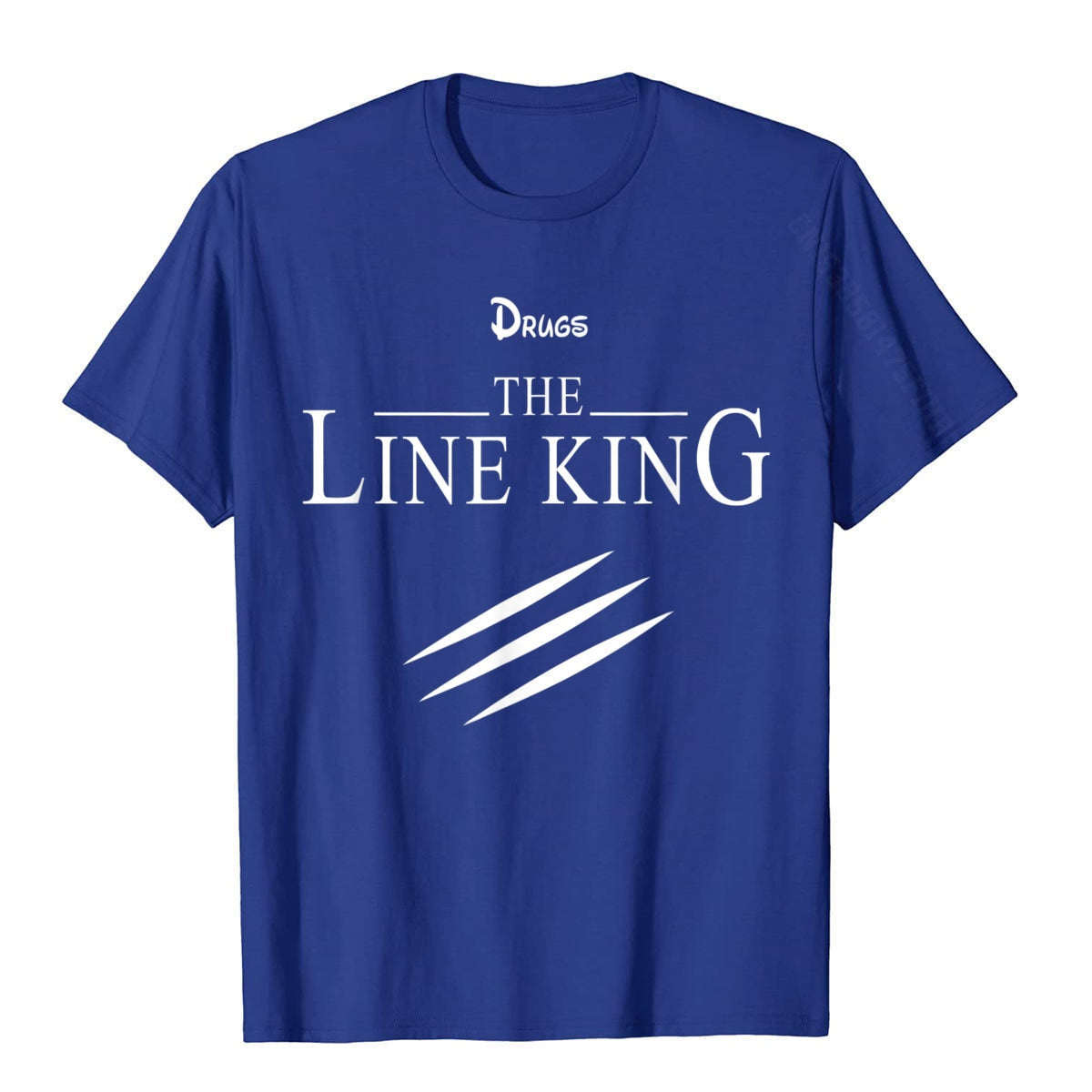 Drugs The Line King Tee
