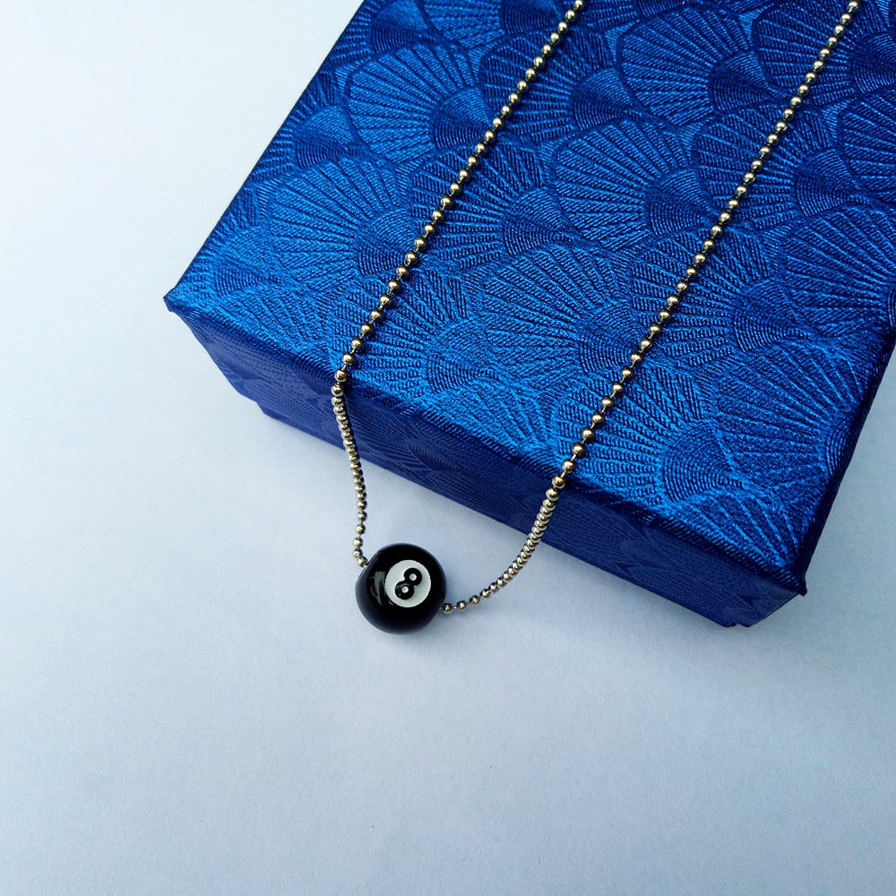 Eight Ball Necklace