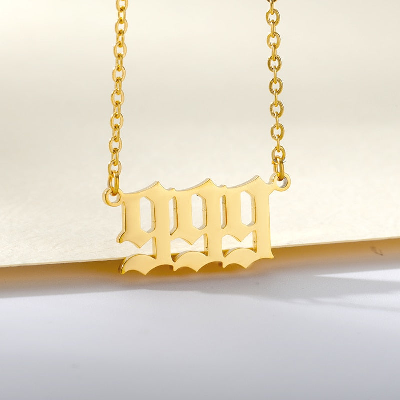 Angel Number Necklace