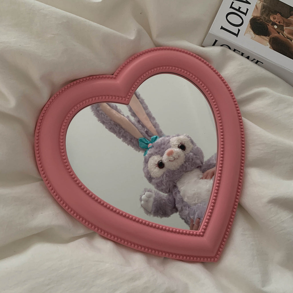 Love Heart Cosmetic Mirror