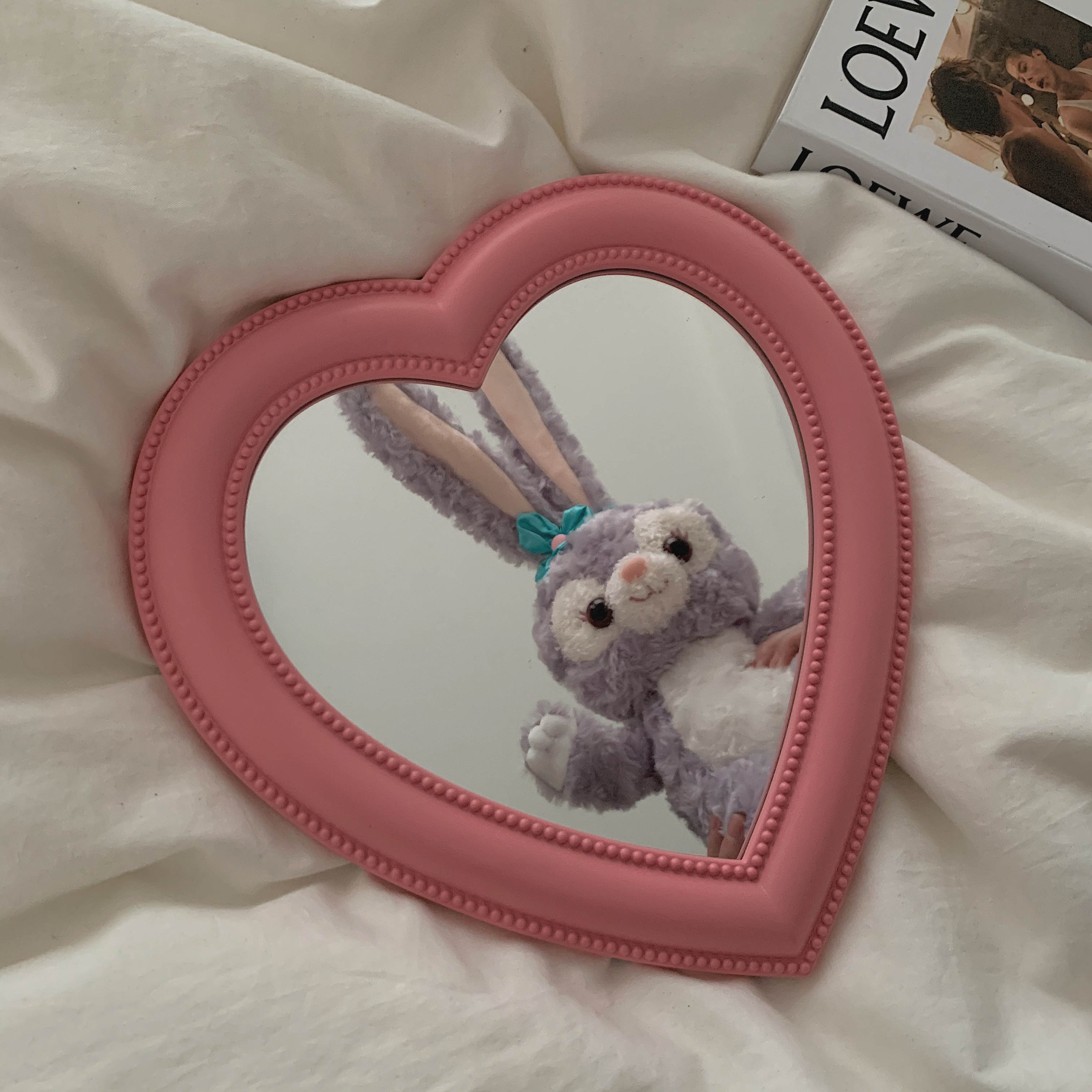 Love Heart Cosmetic Mirror