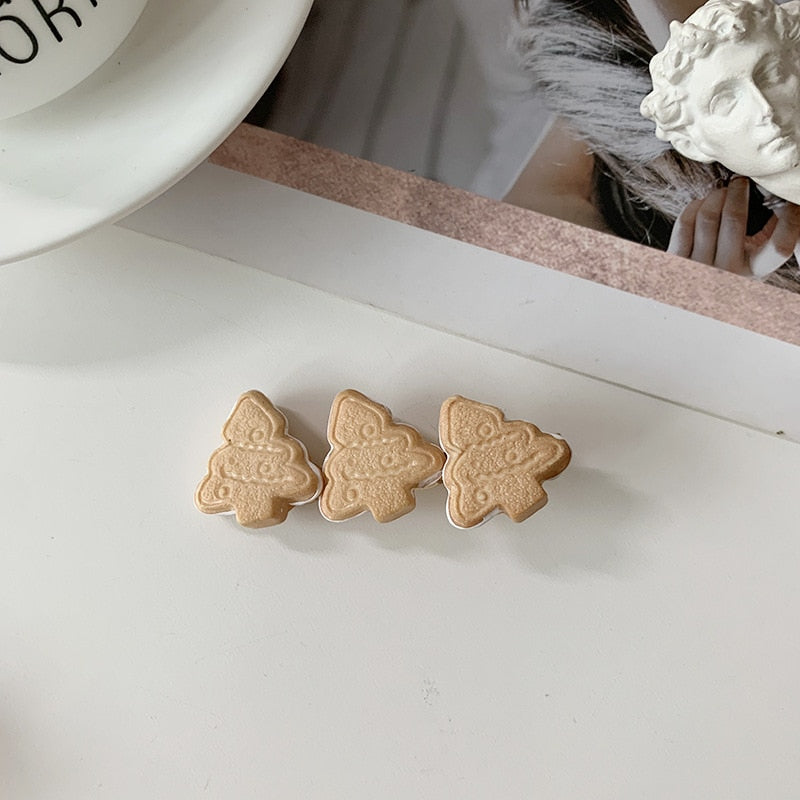 Biscuit Cookie Hair Clip