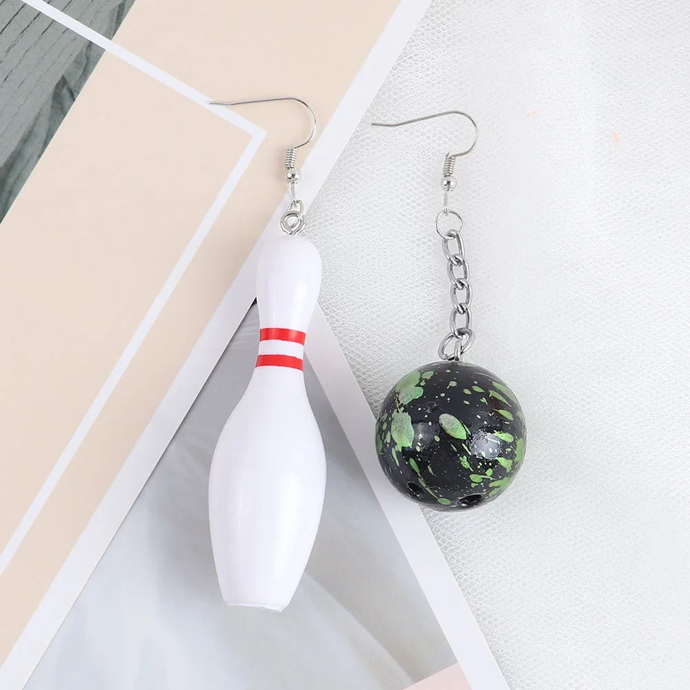 Bowling Earrings