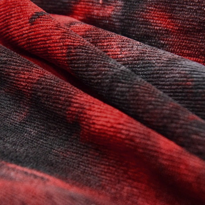 Tie Dye Blood Trousers With Tie