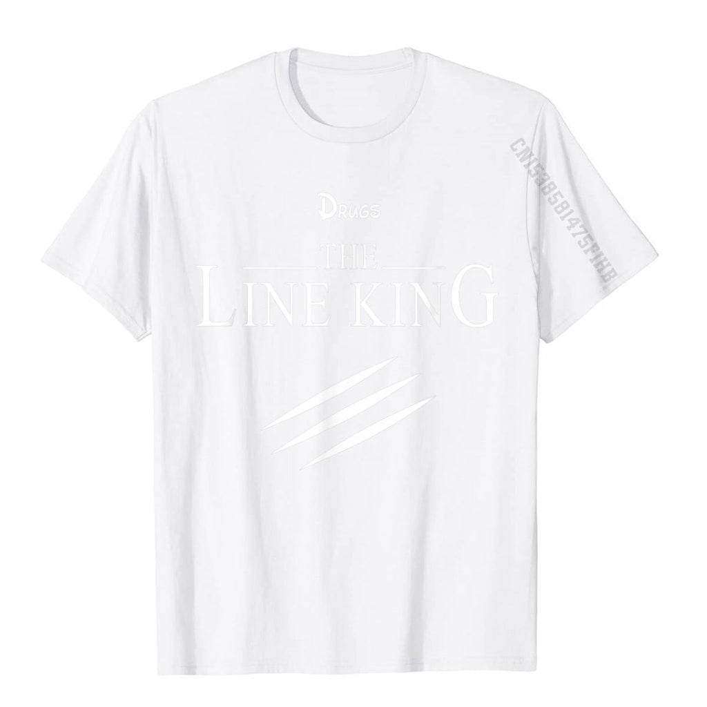 Drugs The Line King Tee