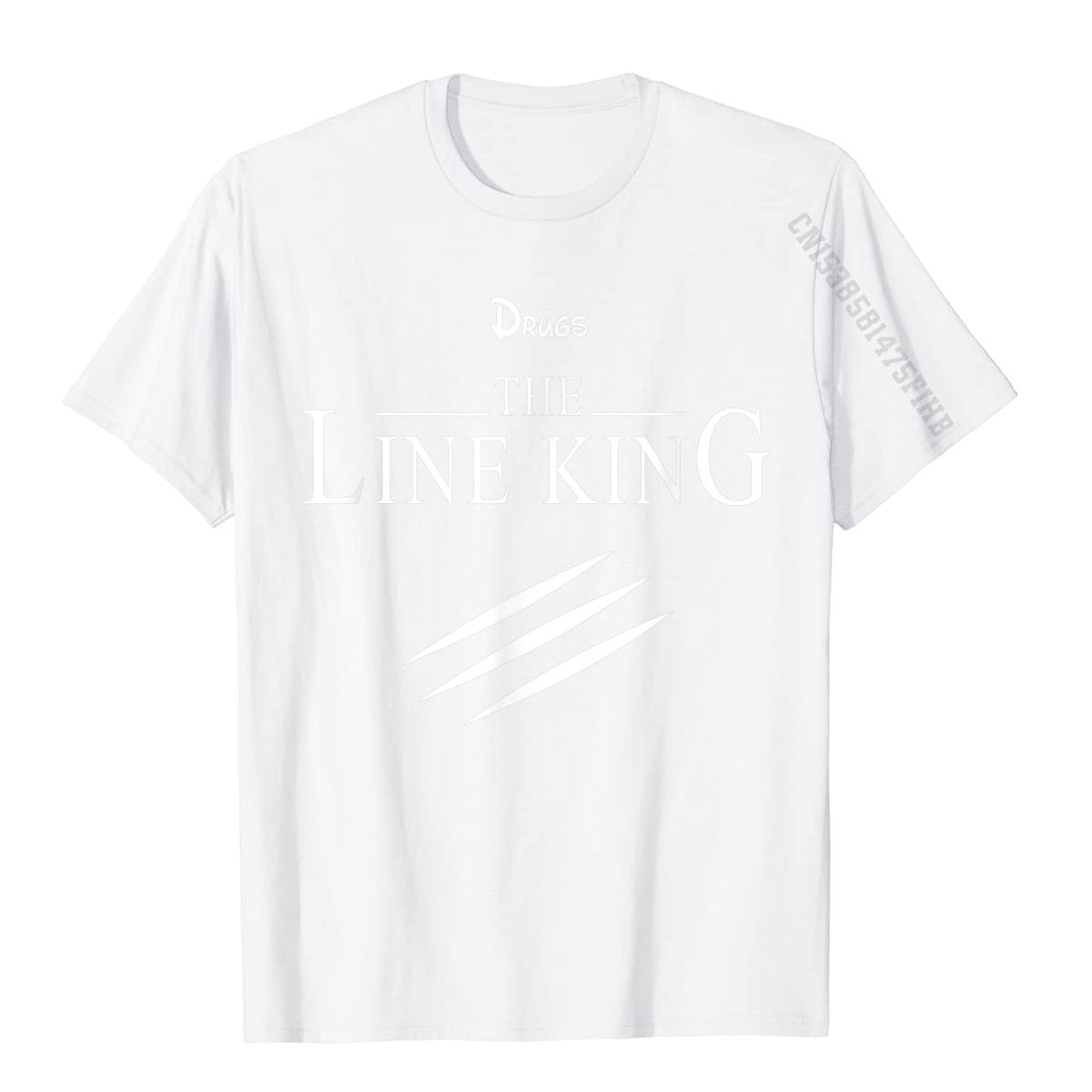 Drugs The Line King Tee