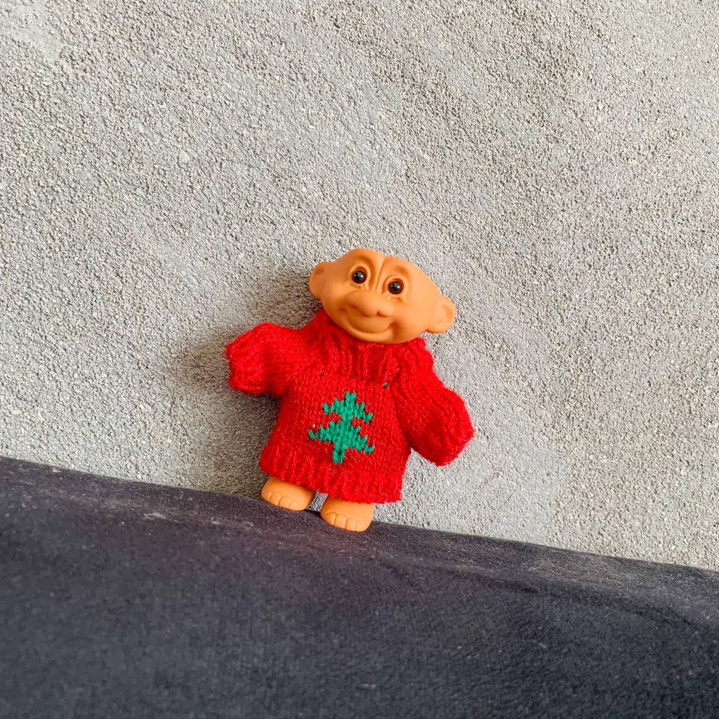 Rubber Troll Cigarette Lighter Holder