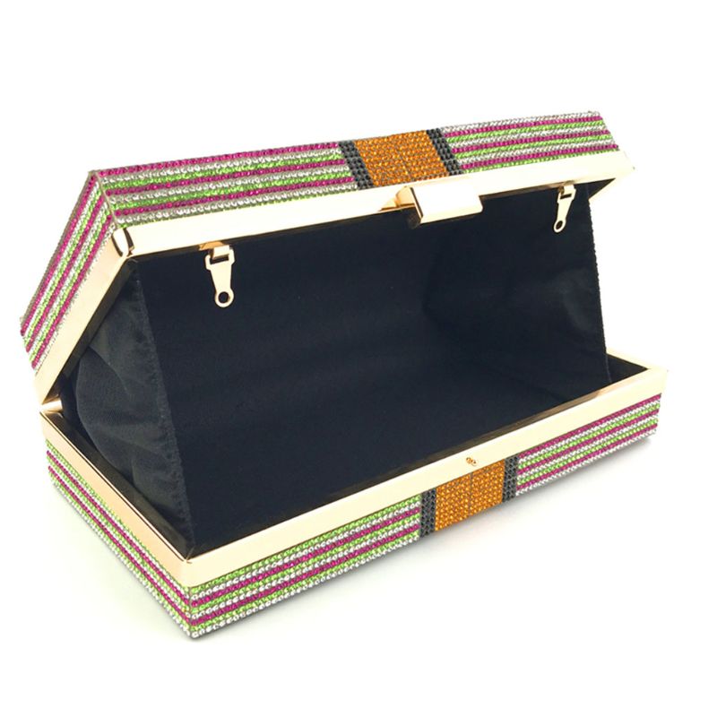 Rhinestones Money Clutch Purse