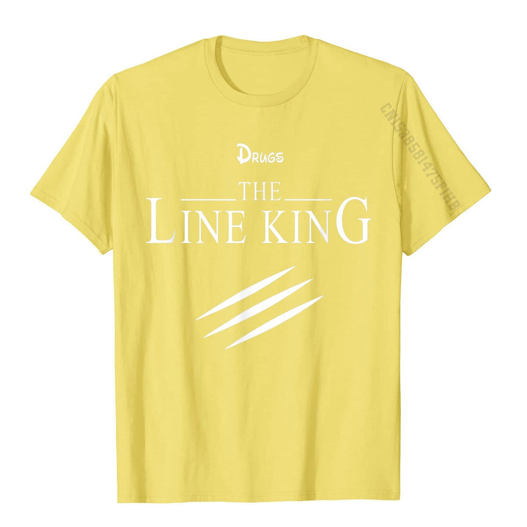 Drugs The Line King Tee