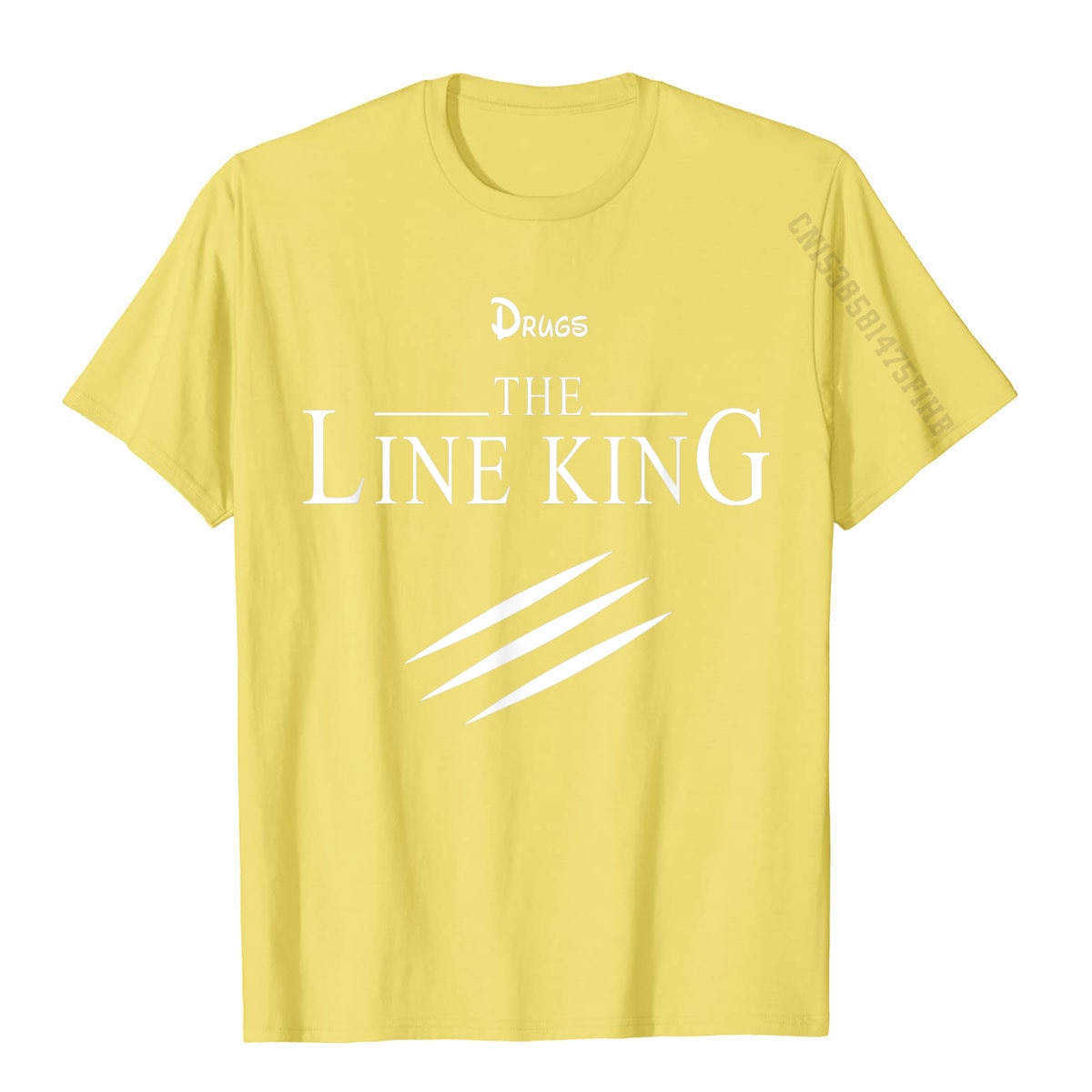 Drugs The Line King Tee