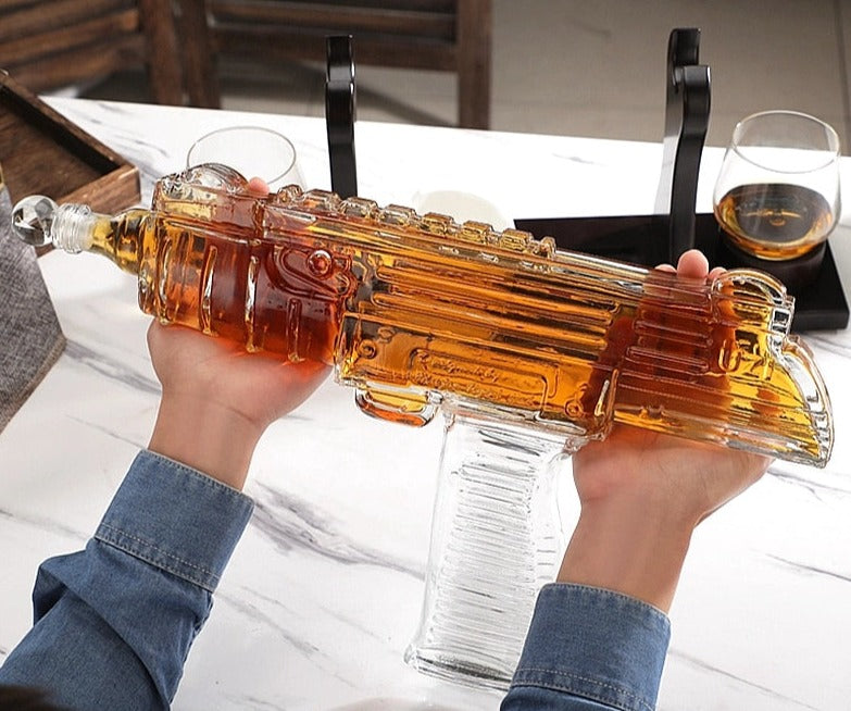 Submachine Gun Water Decanter Set