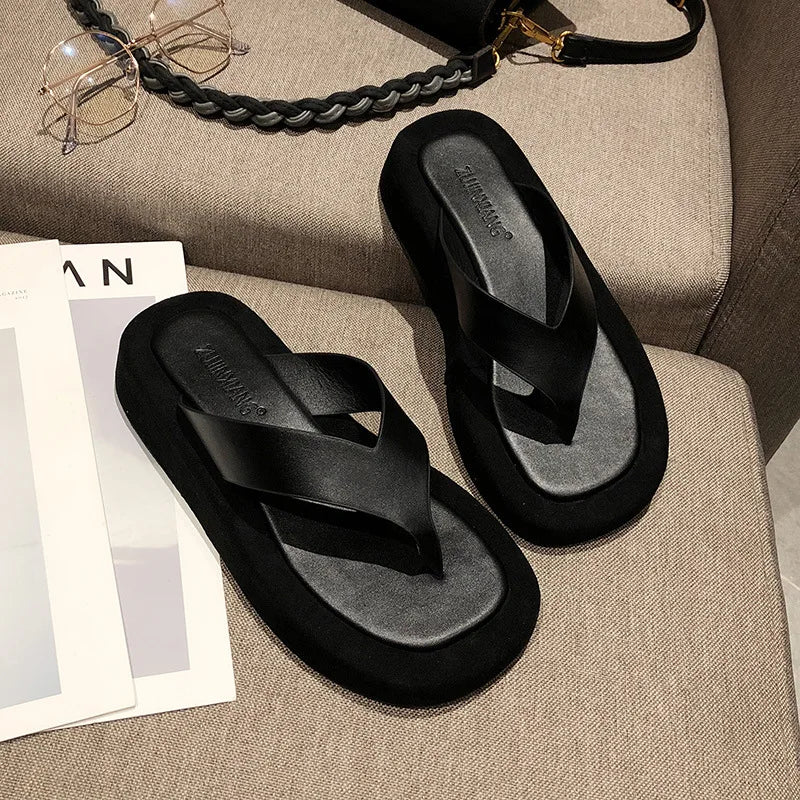 Thick sole flip flops (Super High Quality)