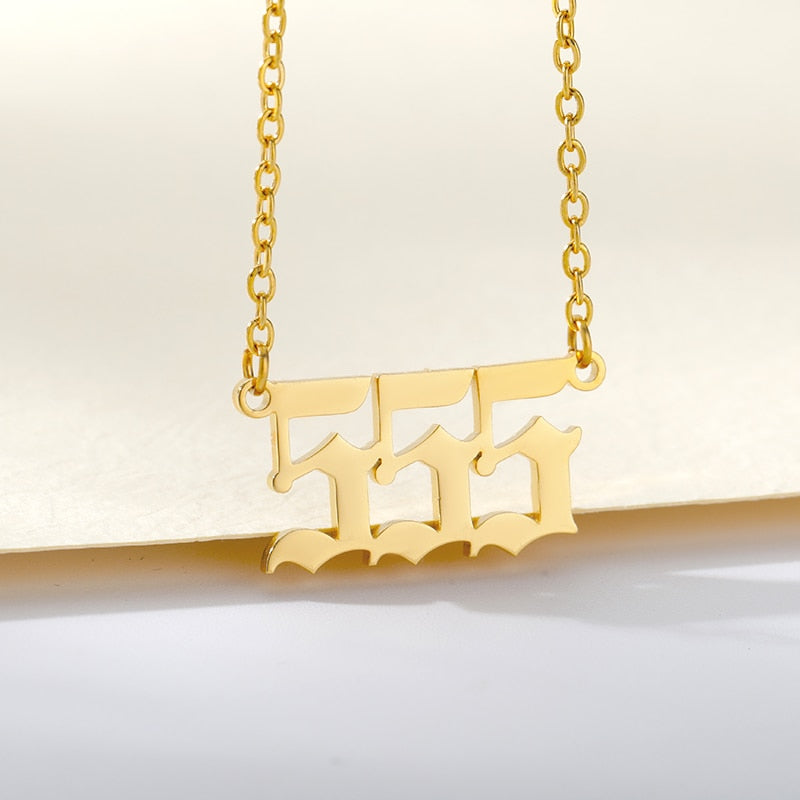 Angel Number Necklace