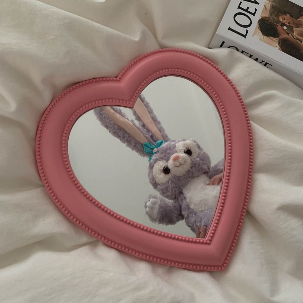Love Heart Cosmetic Mirror