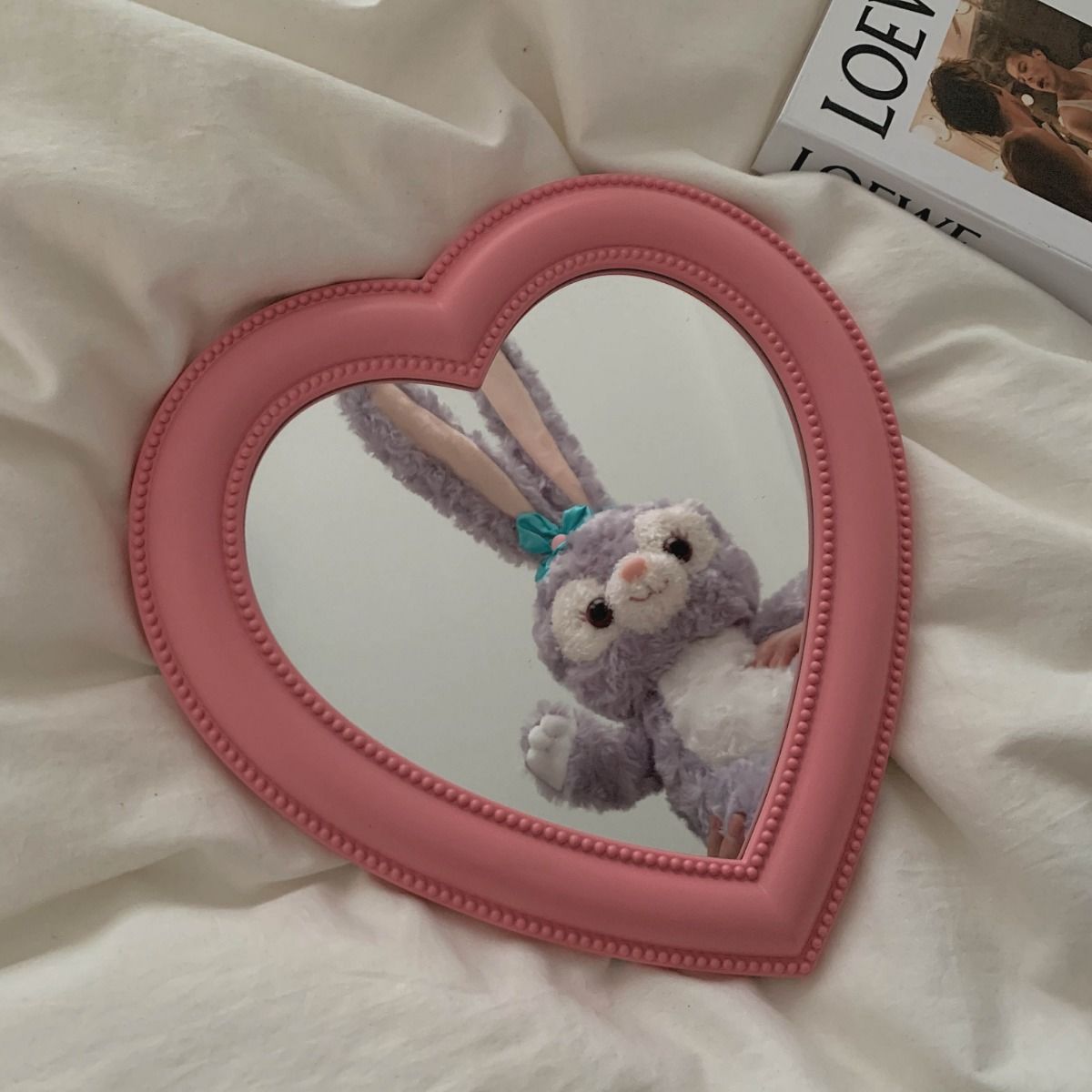 Love Heart Cosmetic Mirror