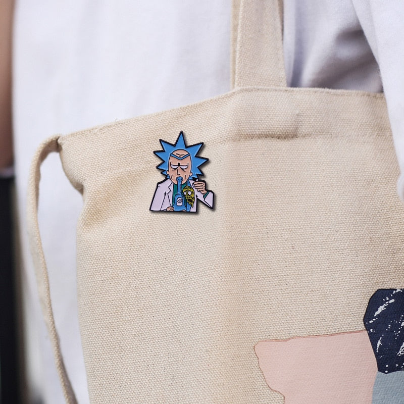 Rick & Morty Dabs Pin
