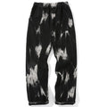 Bleach Splattered Dyed Trousers