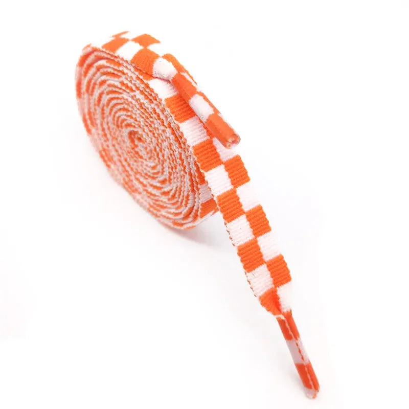 110cm 1pair Checkered Shoelace