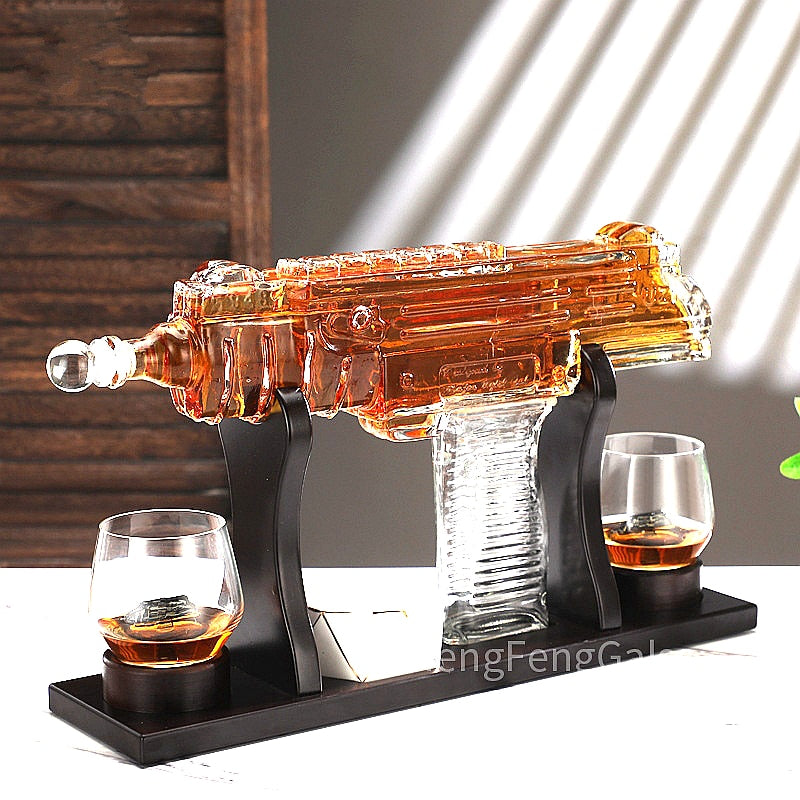 Submachine Gun Water Decanter Set