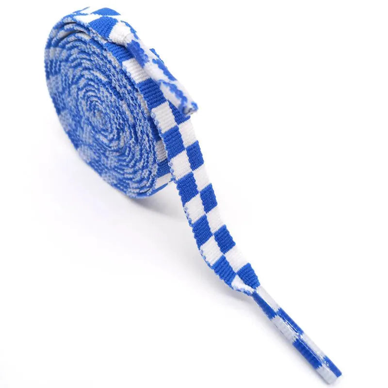 110cm 1pair Checkered Shoelace