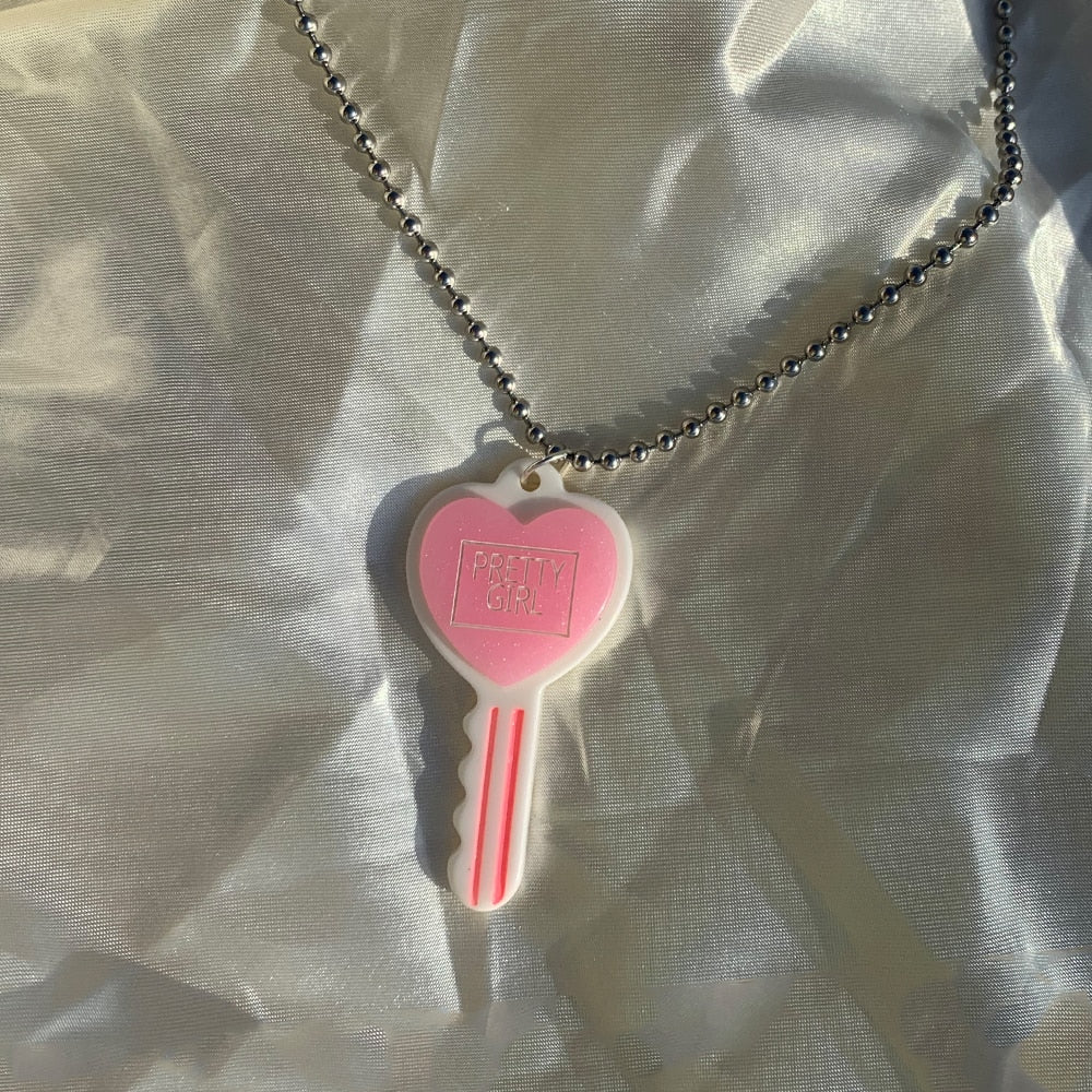 Lucky Star Key Necklace