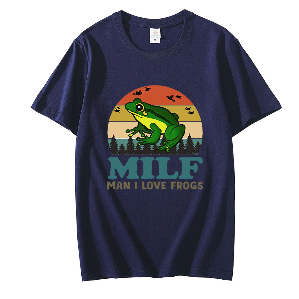 MILF Man I Love Frogs Tee