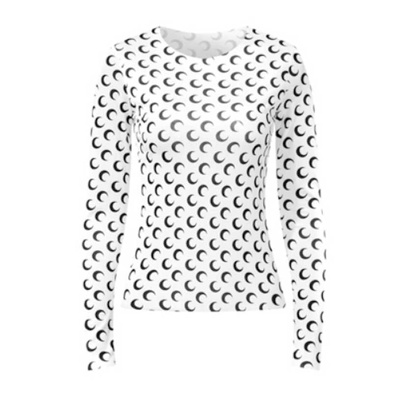 Half Moon Mesh Top