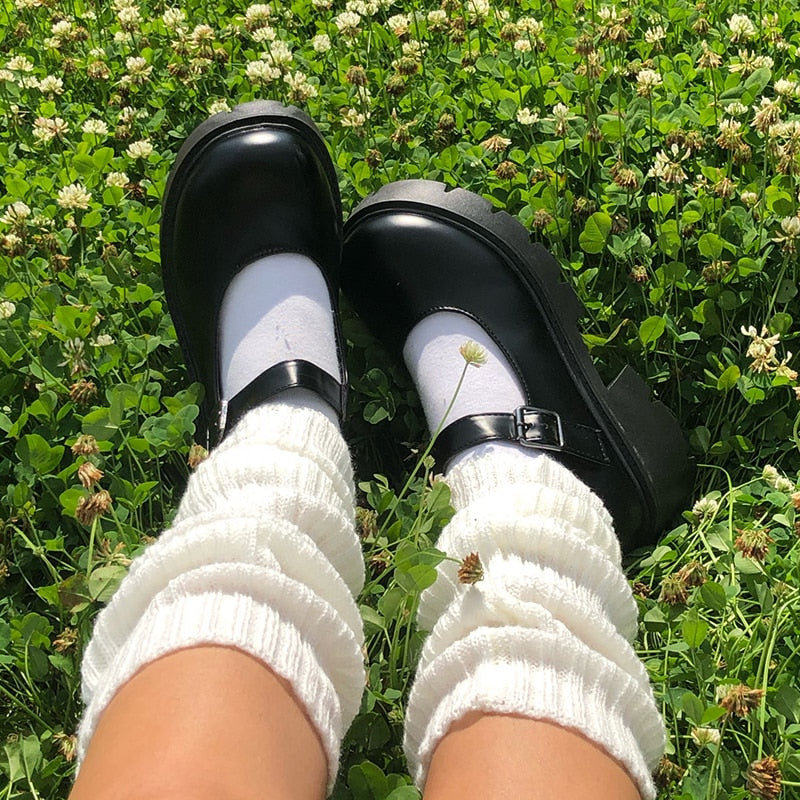 Lolita Knitted Leg Warmers