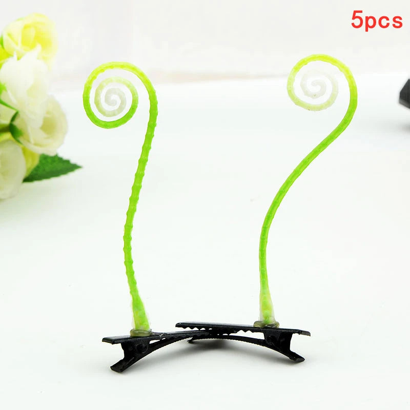 5Pcs Bean Sprouts Hair Clips