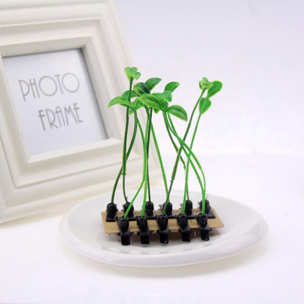 Grass Sprout Hair Clip