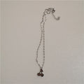 Silver Hearts Necklace Set