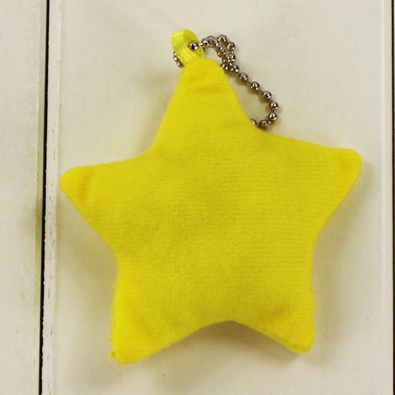 Mario Invincibility Star Keychain