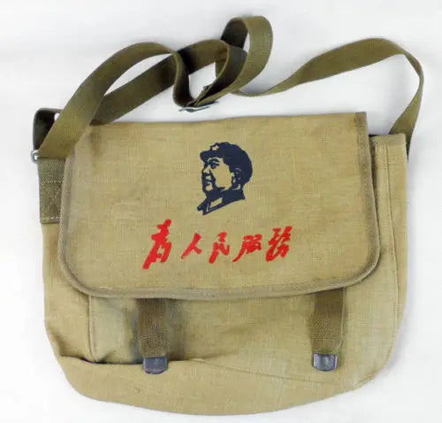 Surplus Original Chinese Army Mao Military Canvas Bag