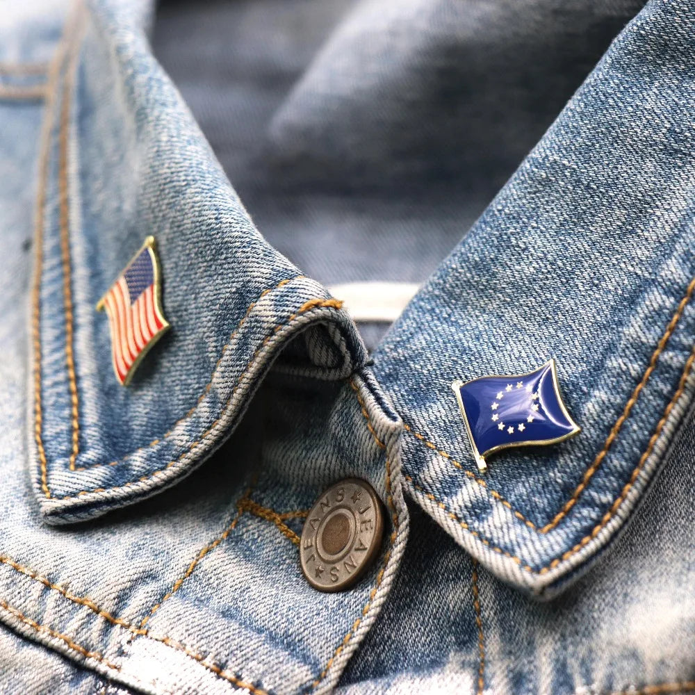 Countries Flag Lapel Pin