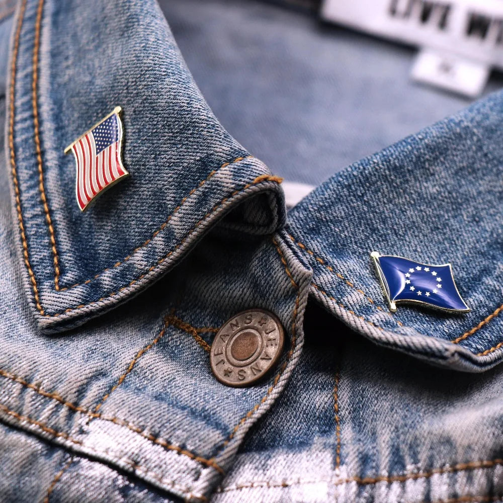 Countries Flag Lapel Pin