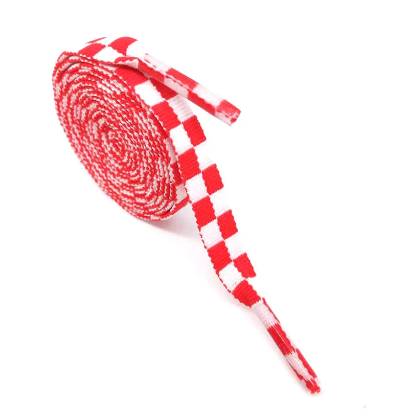 110cm 1pair Checkered Shoelace