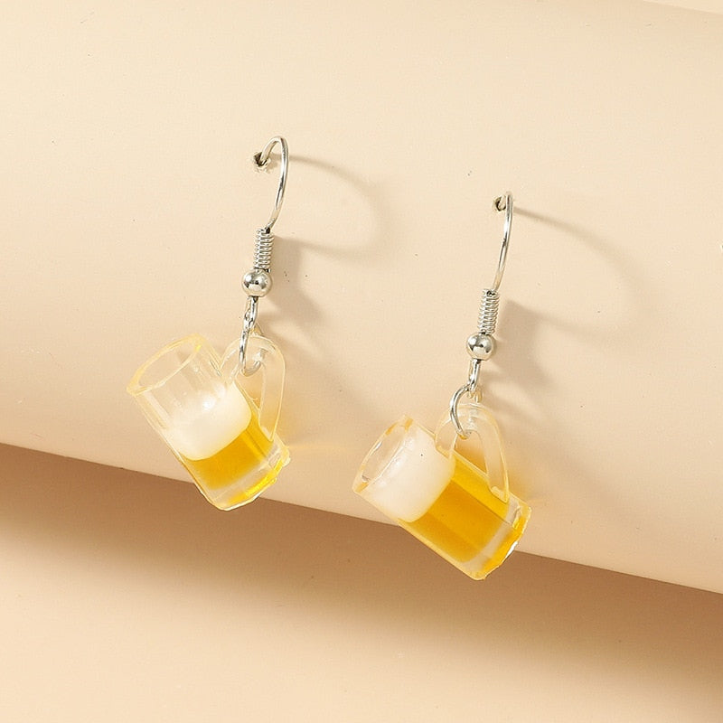 Orange Earrings